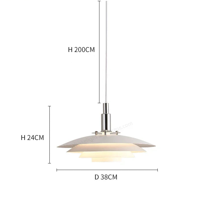 Pendente Design Dinamarquês Minimalista em LED