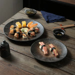 Prato Hana Retro em Cerâmica Japonesa