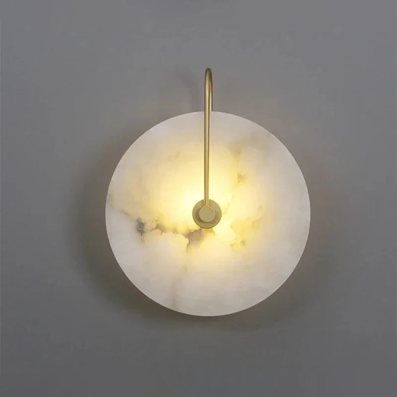 Arandela Mármore Estilo Nórdico em LED