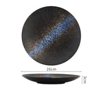 Prato Hana Retro em Cerâmica Japonesa